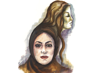 البنت محجبة..  وأمها لأ!!