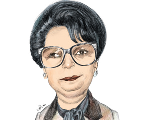 إنعام محمد على: مسلسلات تليفزيون عينها        على شباك التذاكر !!