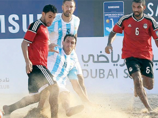 منتخب الشاطئية رابع العالم