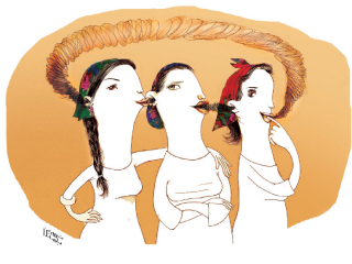 رغم انشغالهن.. «رغايات» بالفطرة!