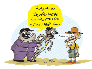 خريطة تجارة الآثار فى مصر