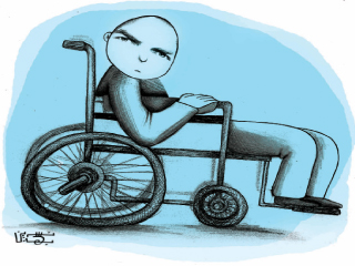 النواب ينتصر للمعاقين