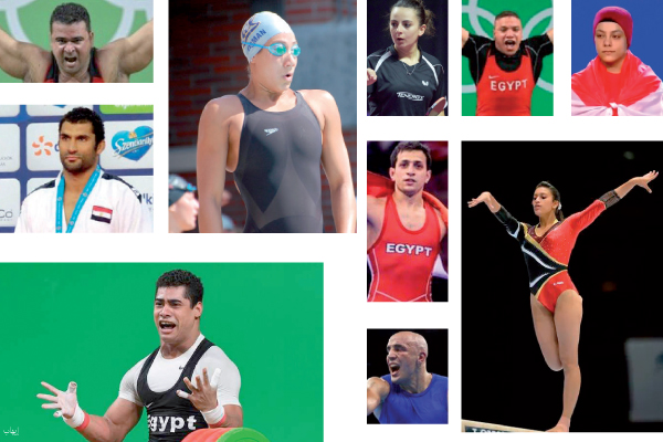 أبطال الألعاب الفردية يتألقون علـى ضفاف البحـــر المتوســط