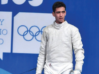 مازن العربى والبرونز الأوليمبى