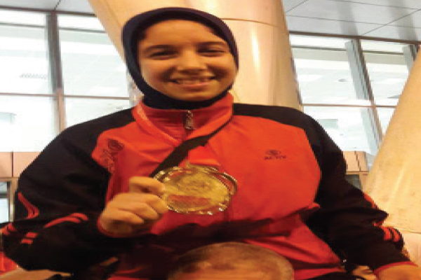 ياسمين جويلى ورحلة عناء لذهبية أوليمبياد الشباب