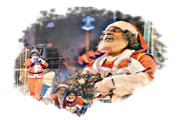 الكريسماس.. شجرة وزينة وأطفال تحلم بـ «بابا نويل»