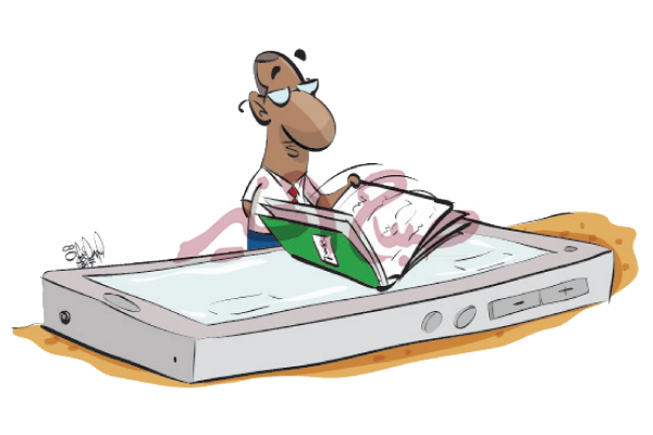 أول حصة «تابلت» فى المدارس: قلم وسماعة  وشاحن وجراب