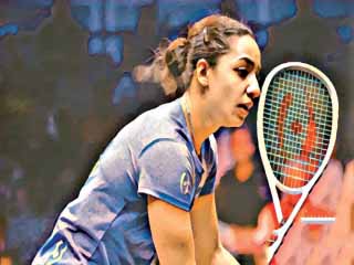 «رنيم الوليلى» تحافظ على صدارتها للتصنيف العالمى فى الاسكواش