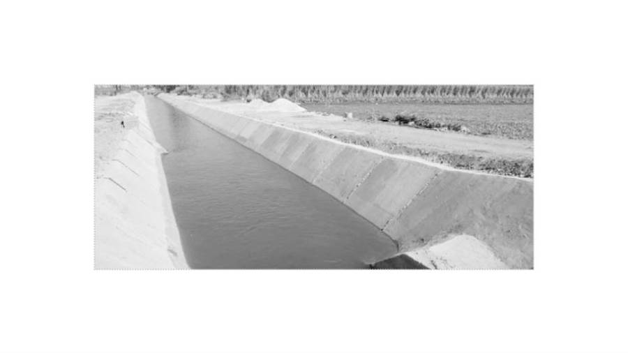 تبطين الترع يوفر موارد مائية جديدة
