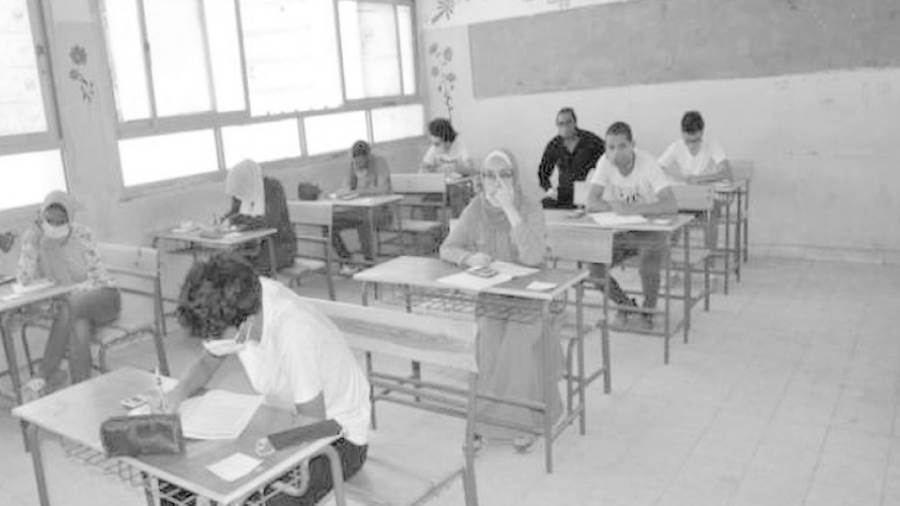 تأمين امتحانات الثانوية بإجراءات مشددة صورة أرشيفية