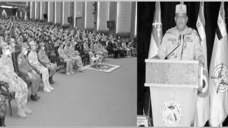 القوات المسلحة المصرية تشارك فى أكبر المناورات العسكرية