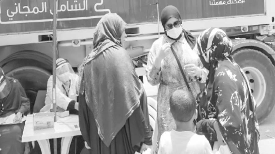 حملة اكشف واطمن بشوارع الأقصر وأسوان