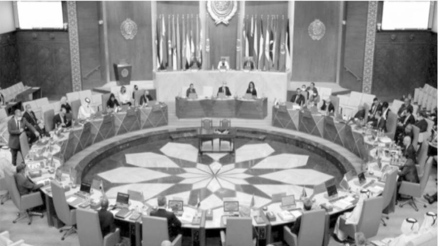 جانب من اجتماع وزراء البيئة العرب