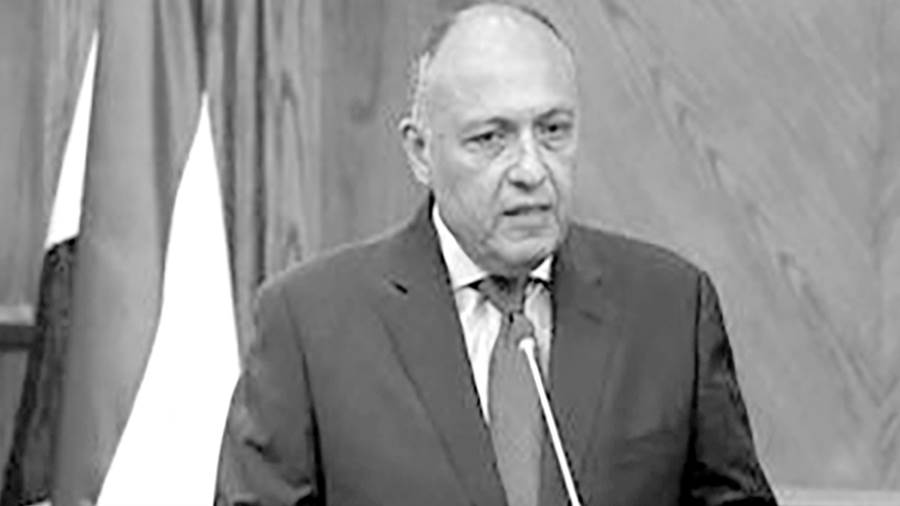 سامح شكرى