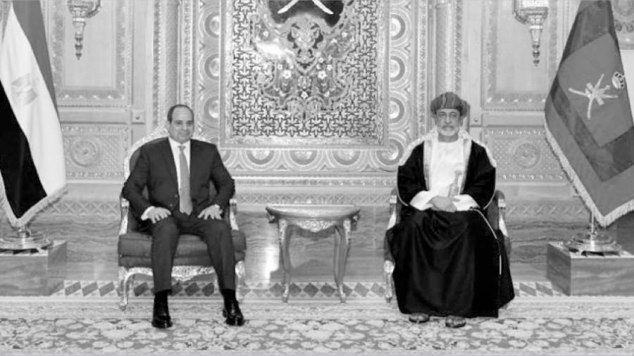 تعاون ثنائى راسخ بين مصر وسلطنة عمان