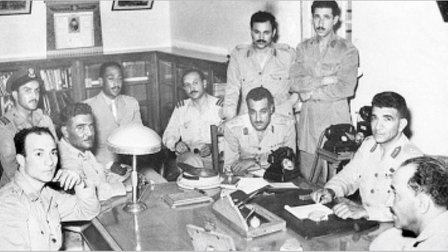 الضباط الأحرار بعد نجاح ثورة 23 يوليو