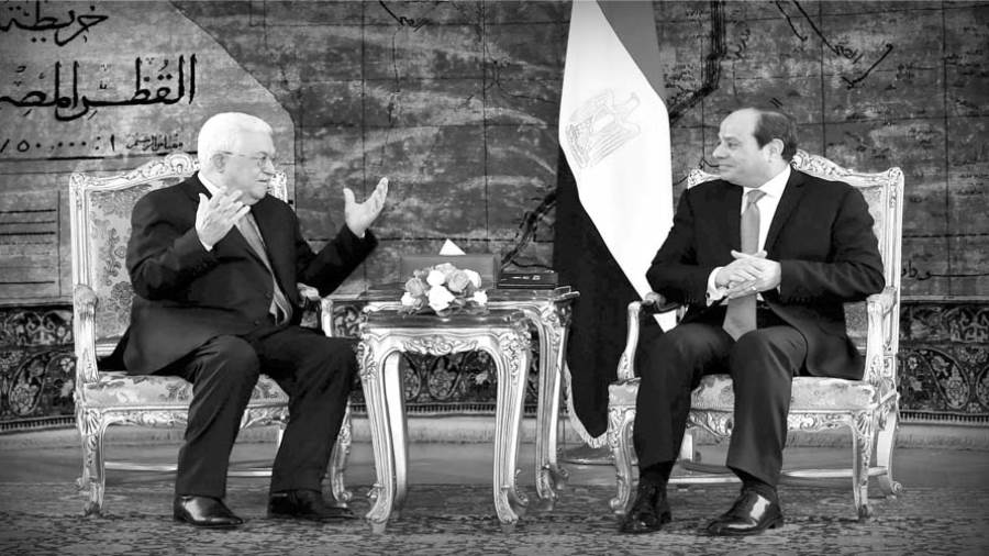 الرئيس السيسى أكد على ضرورة دعم الرئيس الفلسطينى أبو مازن