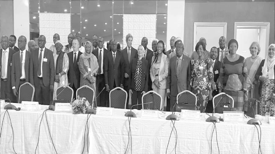 جانب من مؤتمر وزراء البيئة الأفارقة