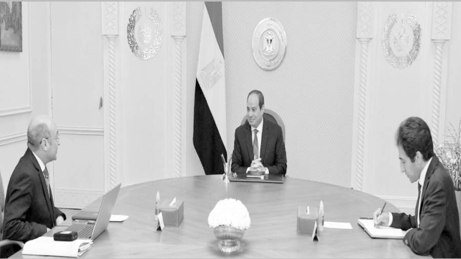 ..ويقف على جهود وزارة العدل للتطوير الشامل لمنظومة التقاضى بالدولة