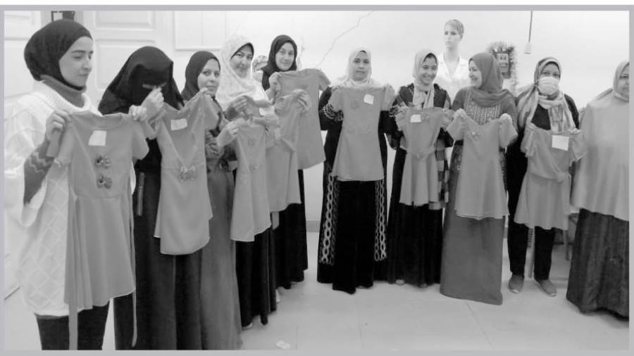 تدريب فتيات محلة مرحوم