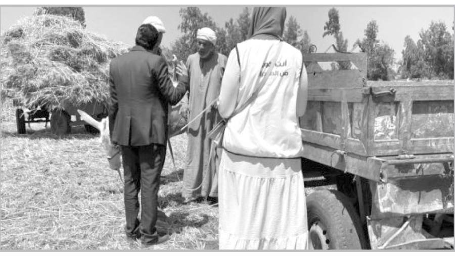 حملات توعوية بقرى زفتى