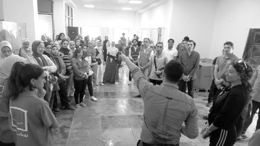 زيارة متطوعى فاليو