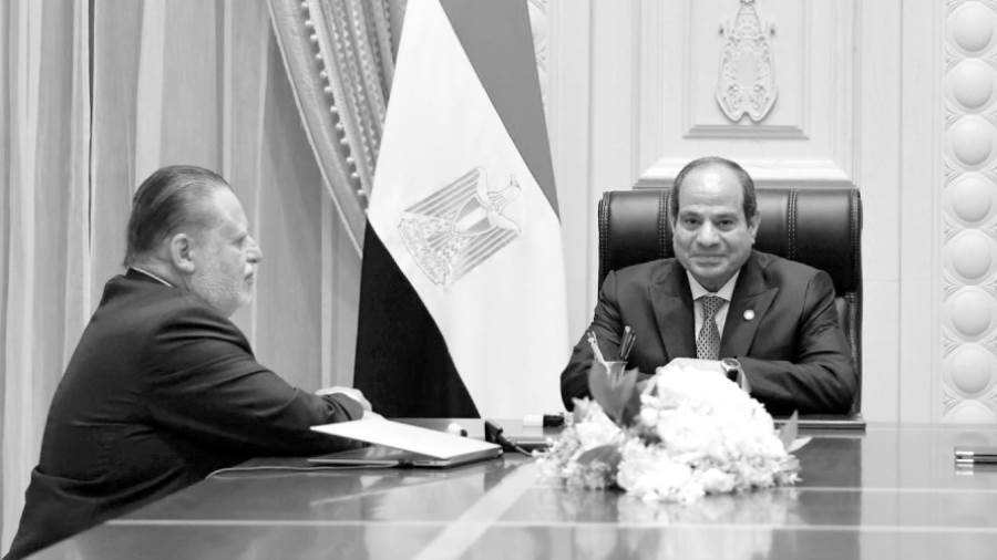 الرئيس السيسى ومحافظ البنك المركزى