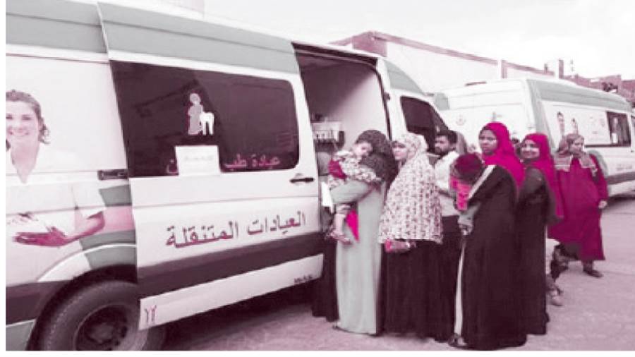 عيادات متنقلة فى وديان جنوب سيناء