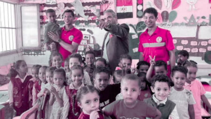 من قافلة جامعة عين شمس