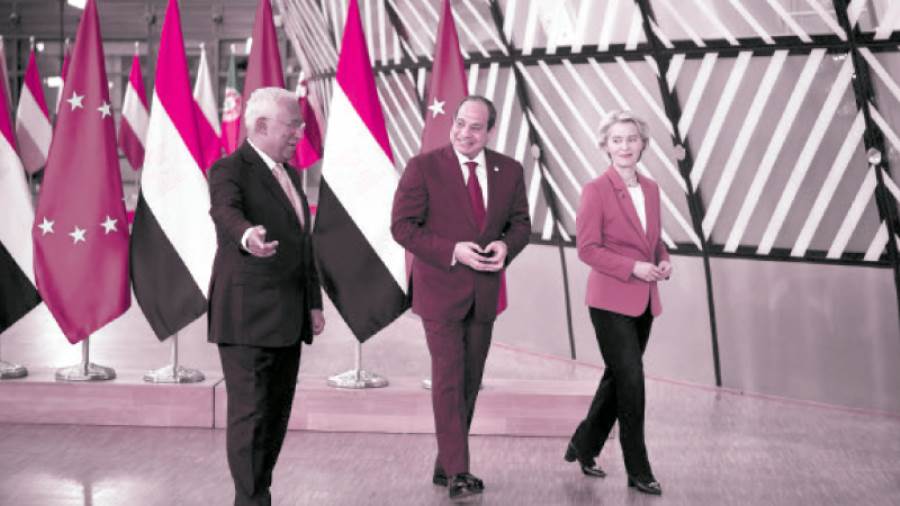 تفاهم كبير بين مصر والاتحاد الأوروبى