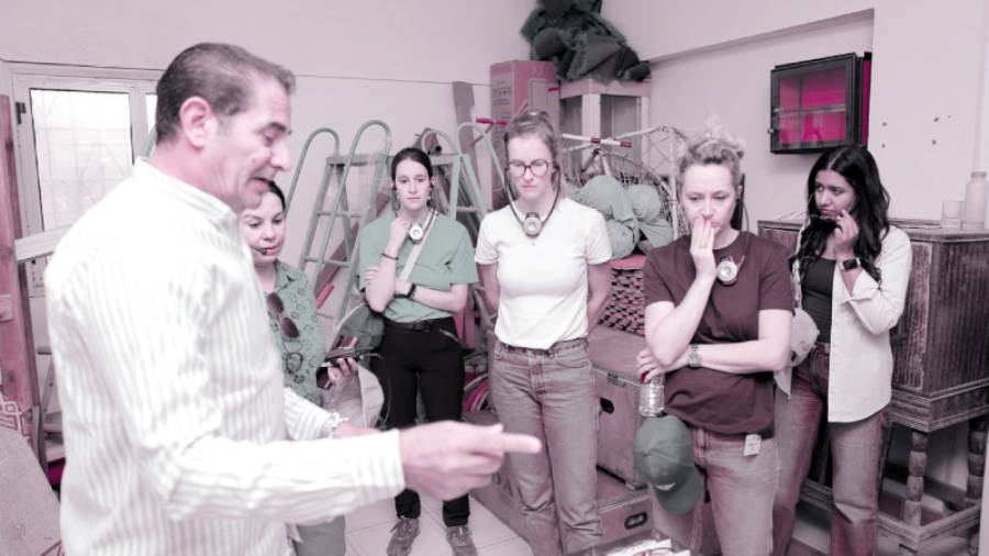 زيارة وفد العمل الدولية