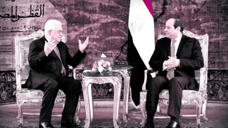 دعم مصرى كامل للقضية الفلسطينية - أرشيفية