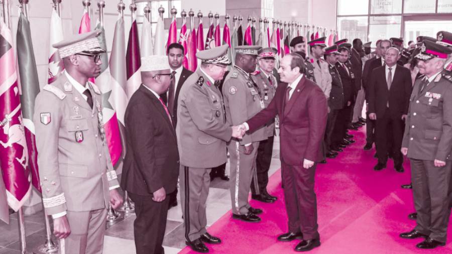 الرئيس يرحب بضيوف المعرض