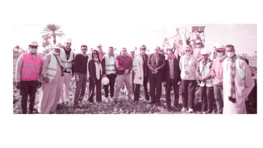 زيارة البعثة الأوروبية إلى المنيا