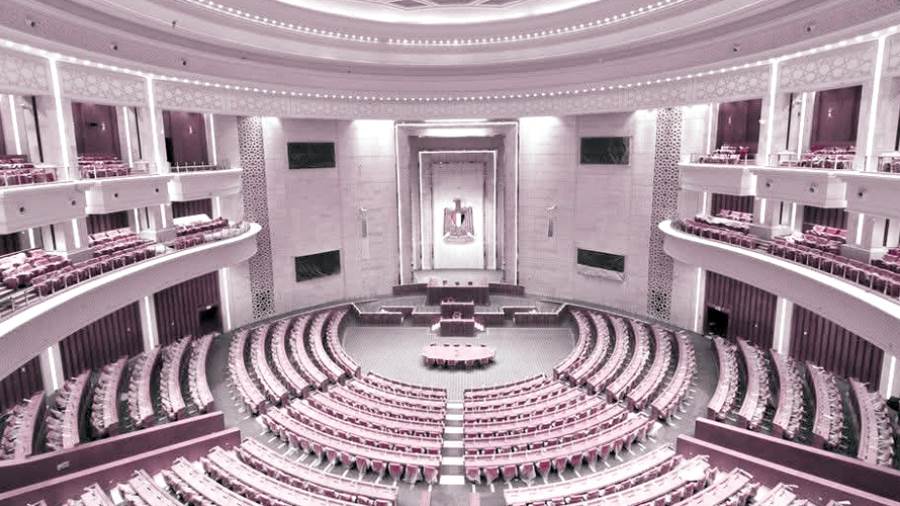 قاعة رئيسية جديدة تتسع لألف نائب