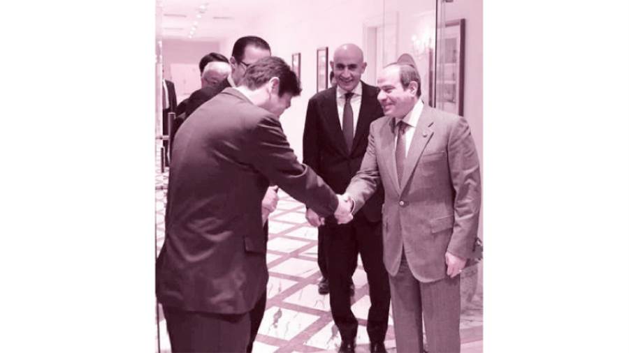 علاقات وثيقة بين القاهرة وطوكيو