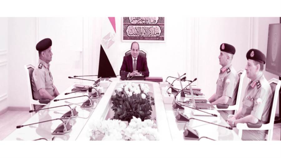 الرئيس يتابع الإطار الزمنى لتنفيذ المشروعات المختلفة