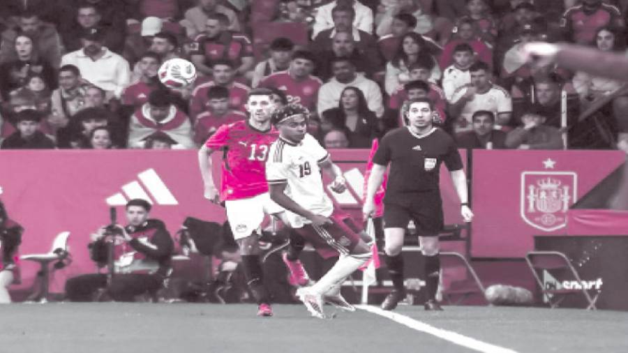 تجربة ودية متميزة أمام منتخب إسبانيا