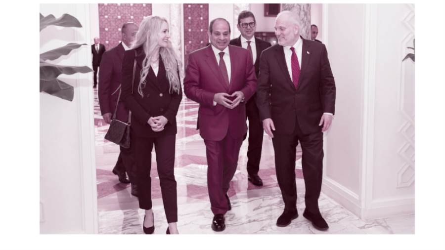 إشادة أمريكية برؤية الرئيس لتحقيق الاستقرار الإقليمى