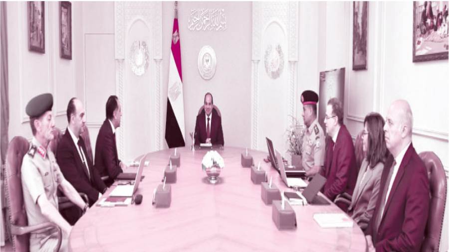 مواصلة العمل لتطوير الجهاز الإدارى للدولة
