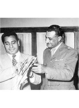 ناصر مع هيكل