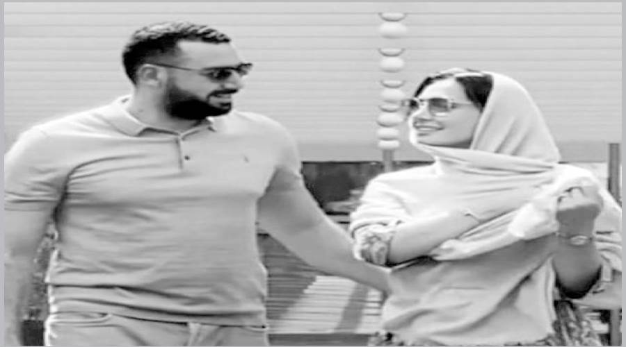 حلا شيحة وزوجها معز مسعود