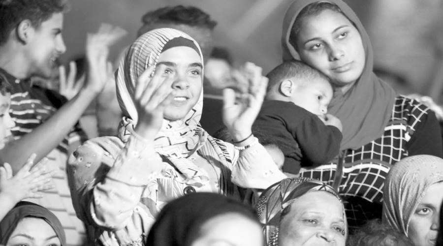 فى حفل عزبة خيرالله