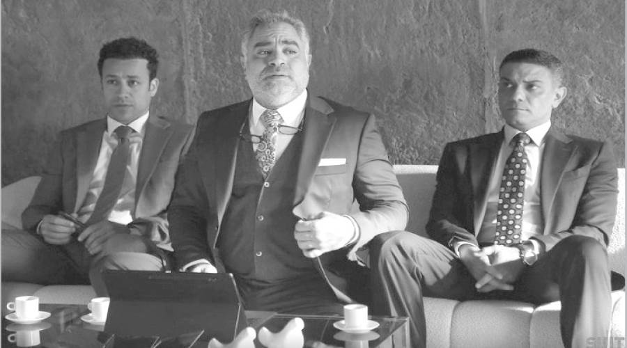 اَسر ياسين ومحمد شاهين وأحمد داوود