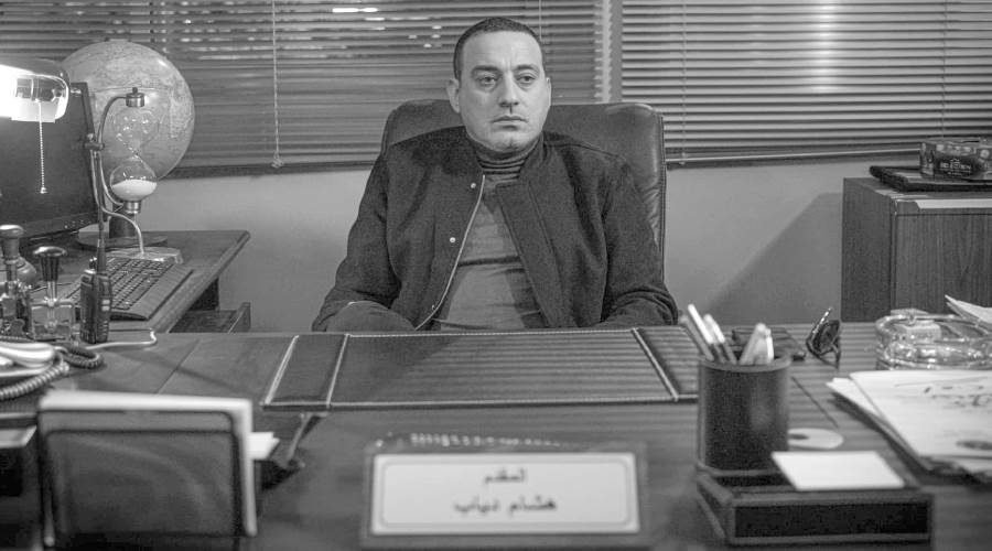 مشهد من مسلسل المتهمة
