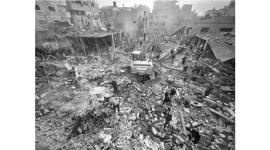 إسرائيل تترك الخراب وراءها فى غزة