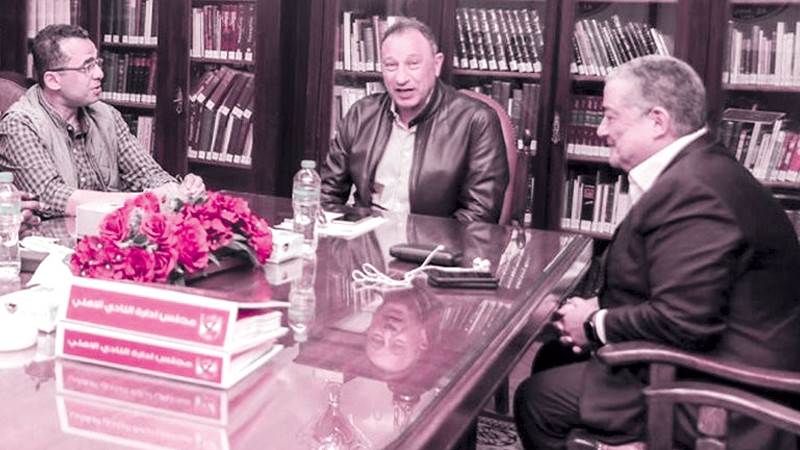 اجتماع القمة الخطيب ومنصور