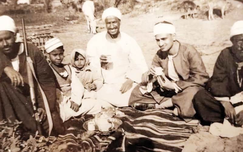 صورة نادرة للشيخ محمد صديق المنشاوى