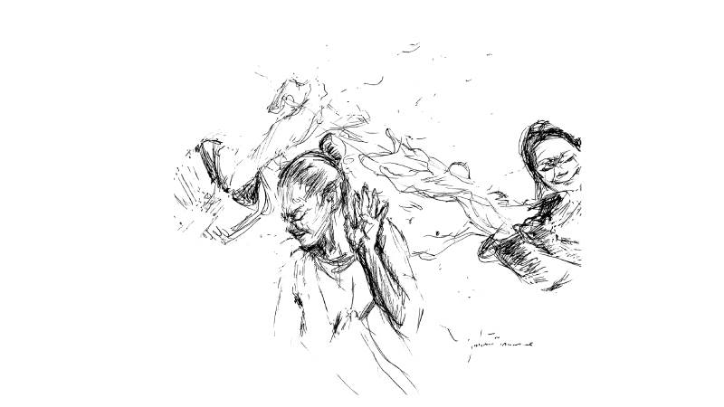 ريشة. جون مراد