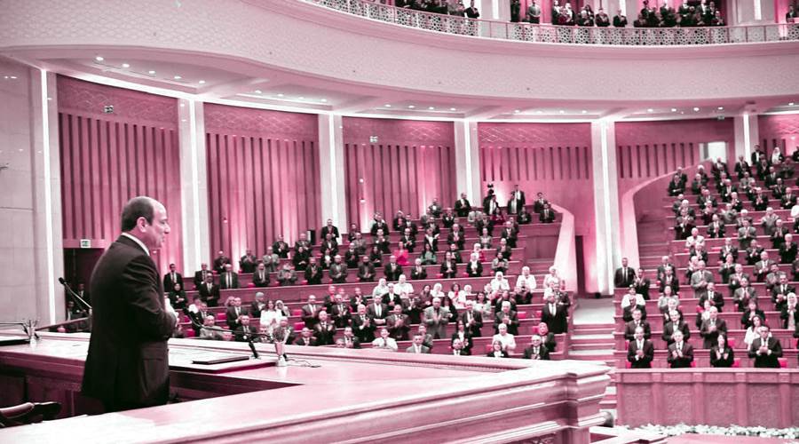 الرئيس السيسى أدى اليمين الدستورية لفترة رئاسية جديدة بمقر المجلس الجديد